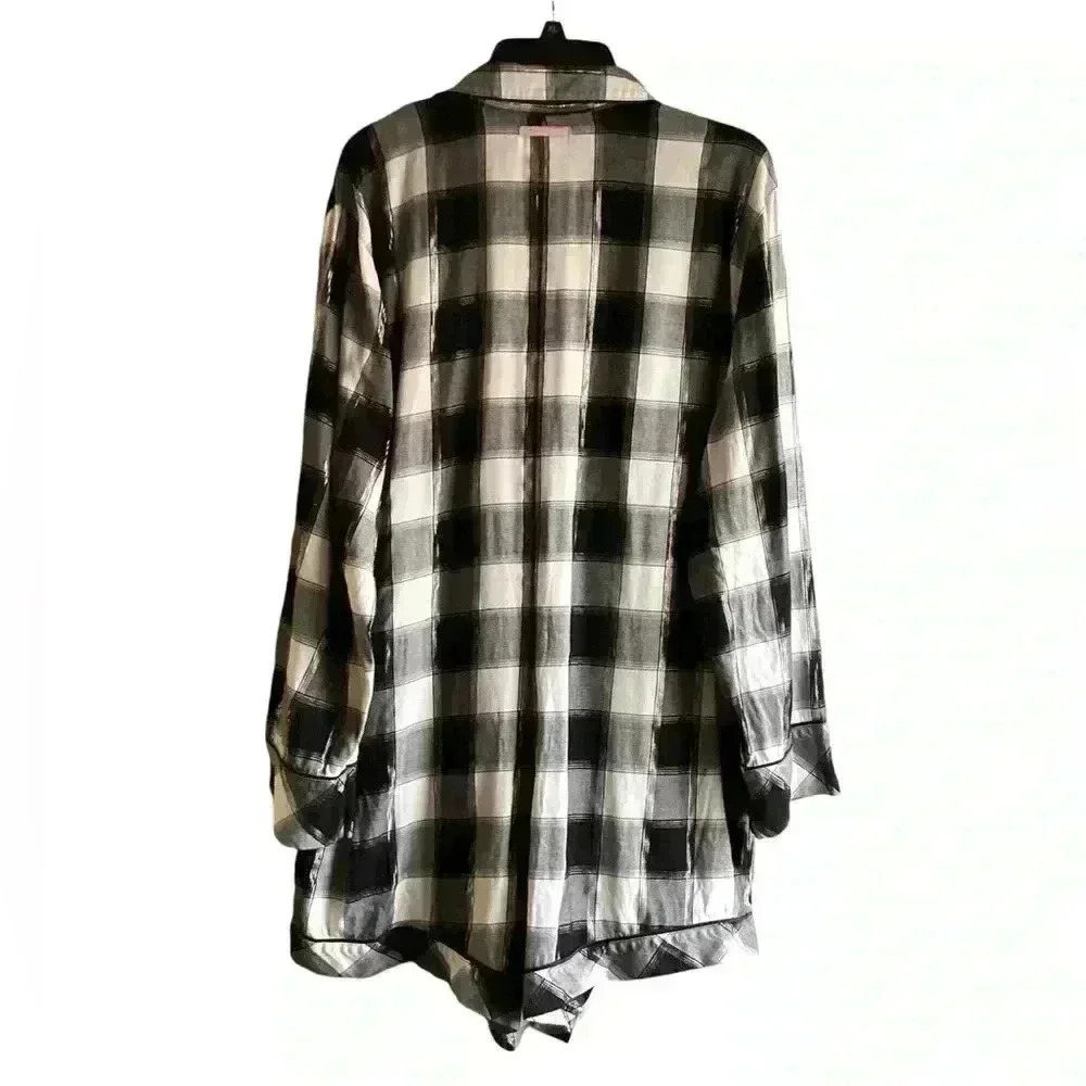 Victoria's Secret XL Buffalo Plaid Short romper Jumpsuit One Piece - Picture 8 of 14